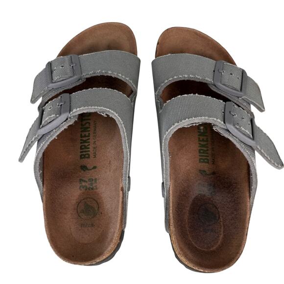 Birkenstock Arizona Canvas Sage Green 37 - Picture 9 of 15